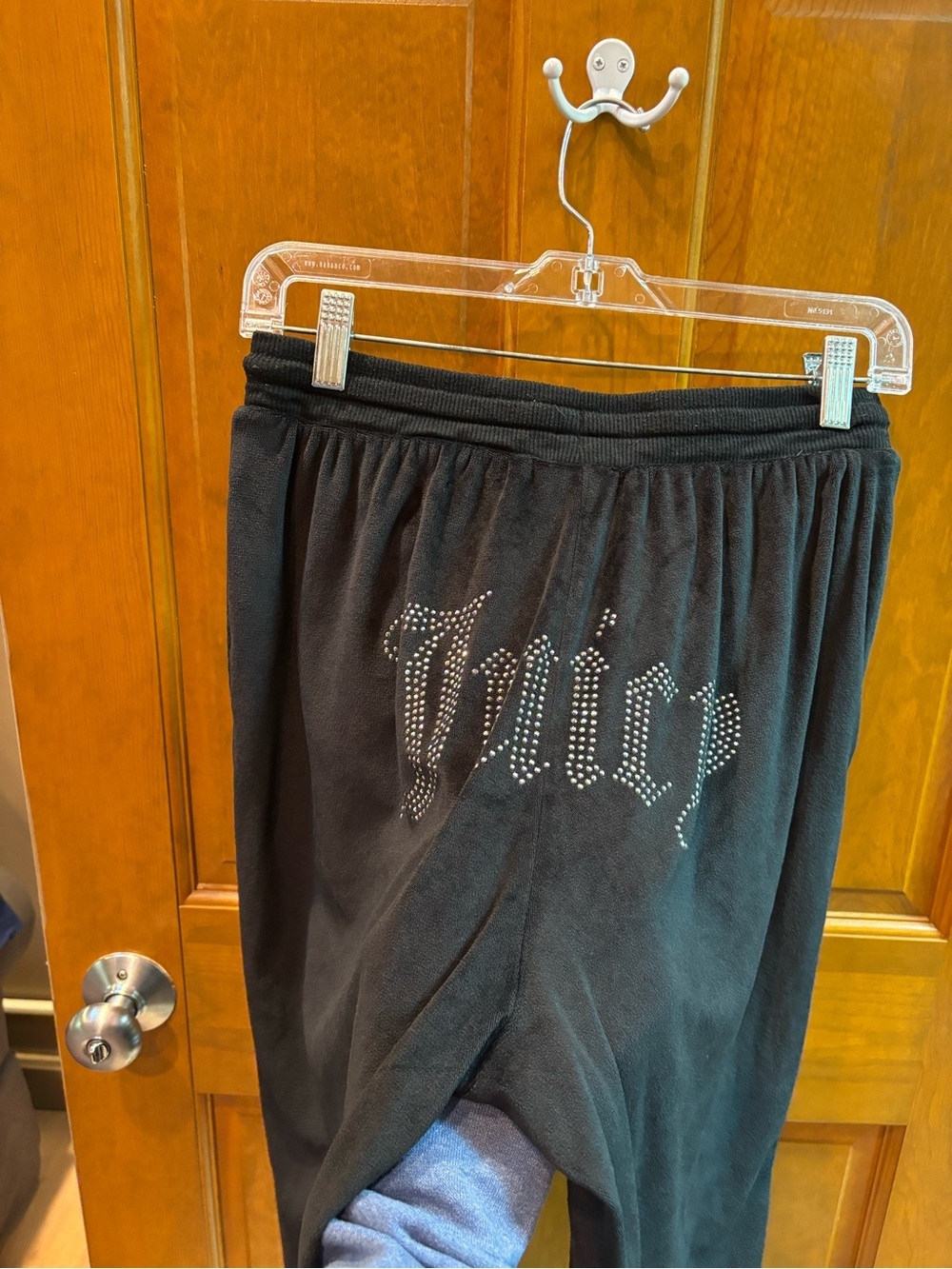 Juicy Couture Women’s Velvet Fleece Lounge Pajama Pants Size Medium - Picture 7 of 9